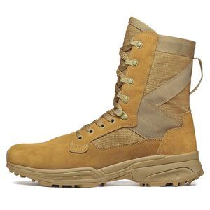 GARMONT TACTICAL T8 NFS 670 SUEDE COMBAT BOOTS, COYOTE, SIZE 12 WIDE